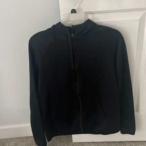 Nike black full zip